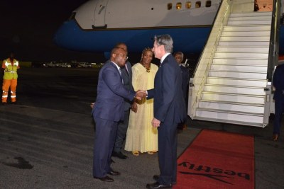 Secrétaire de l'État nord-américain envoyé à Luanda