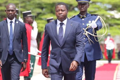 Président togolais Faure Gnassingbé