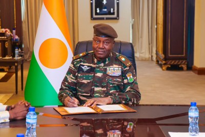 Abdourahamane Tiani, président de la transition au Niger