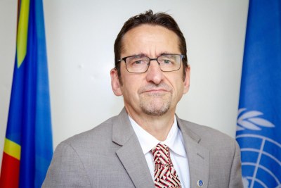 Bruno Lemarquis, représentant spécial adjoint du Secrétaire général de l’ONU en RDC, coordonnateur des Affaires humanitaires et coordonnateur de développement